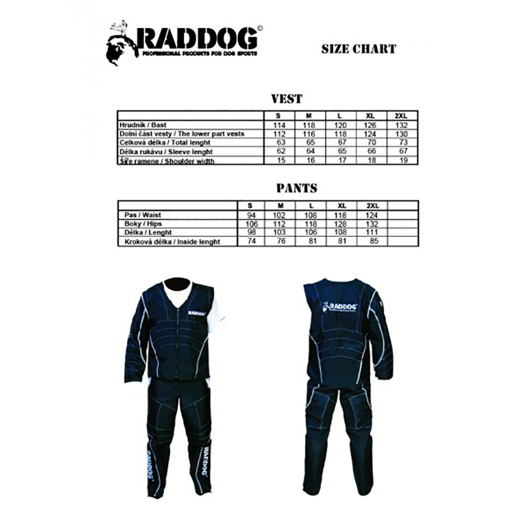 Raddog kaitsetreeningu traksipüksid varrukamehele - Image 4