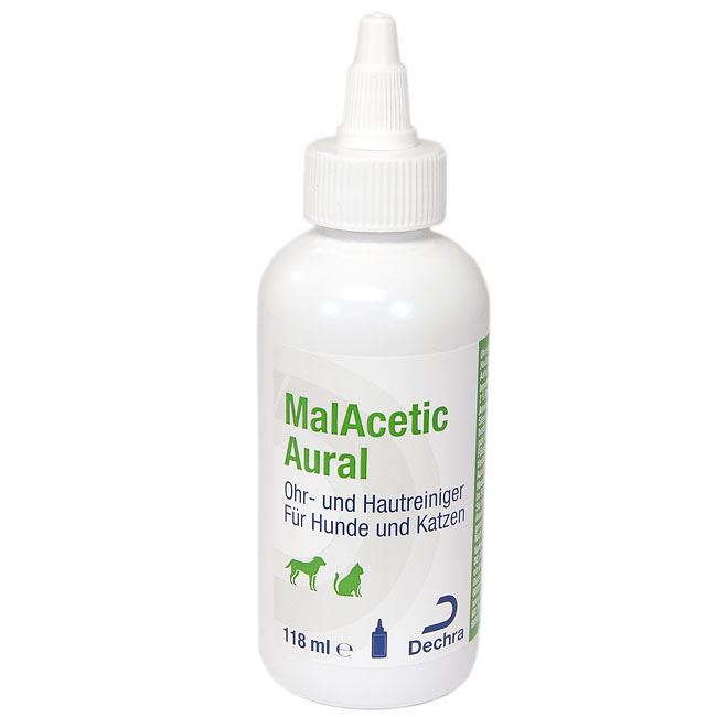 Dechra MalAcetic Aural kõrvapuhastuslahus, 118 ml