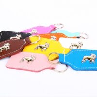 Nahast võtmehoidja, prantsuse bulldog