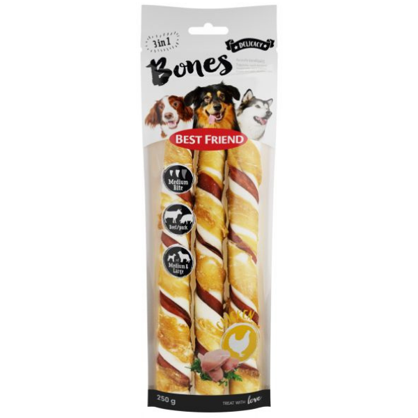 BF nahast närimisrull 3in1, M/L