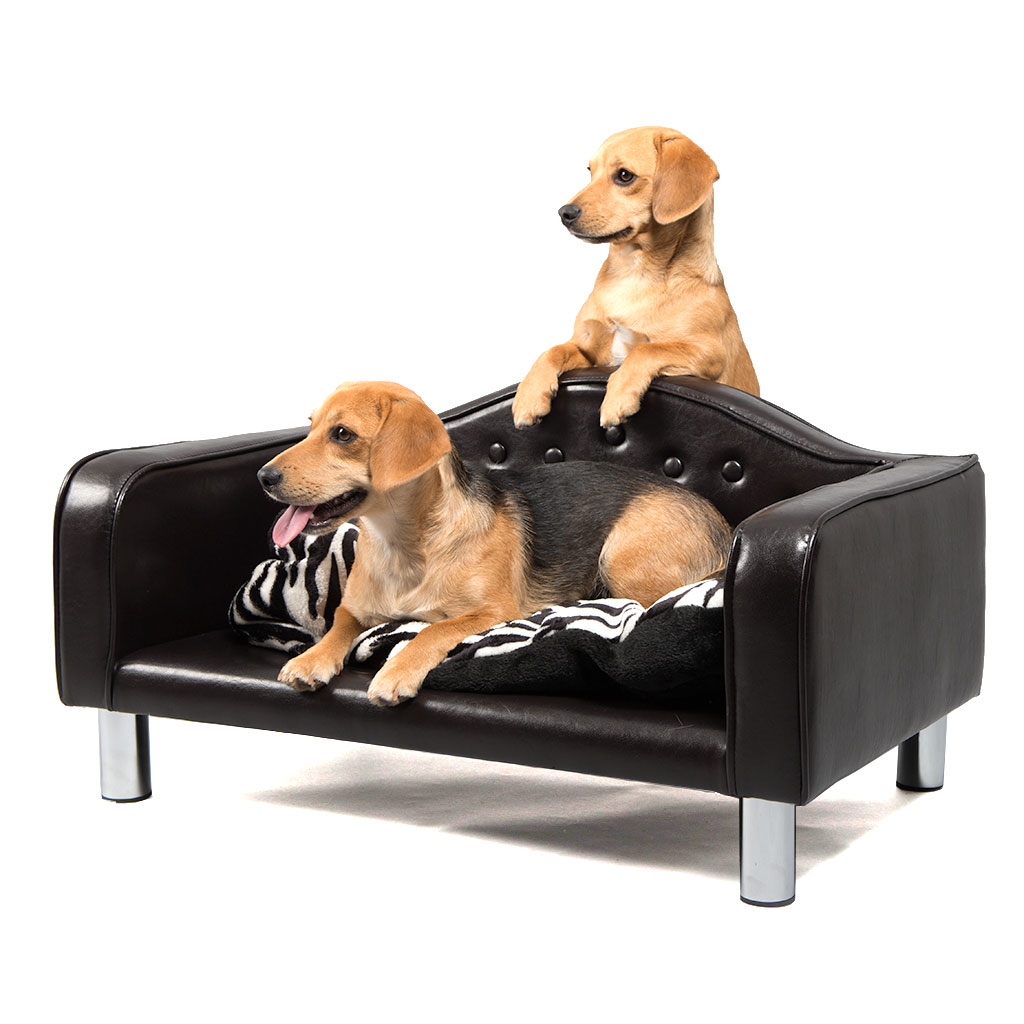 GS Leatherette nahast diivan koertele - Image 3