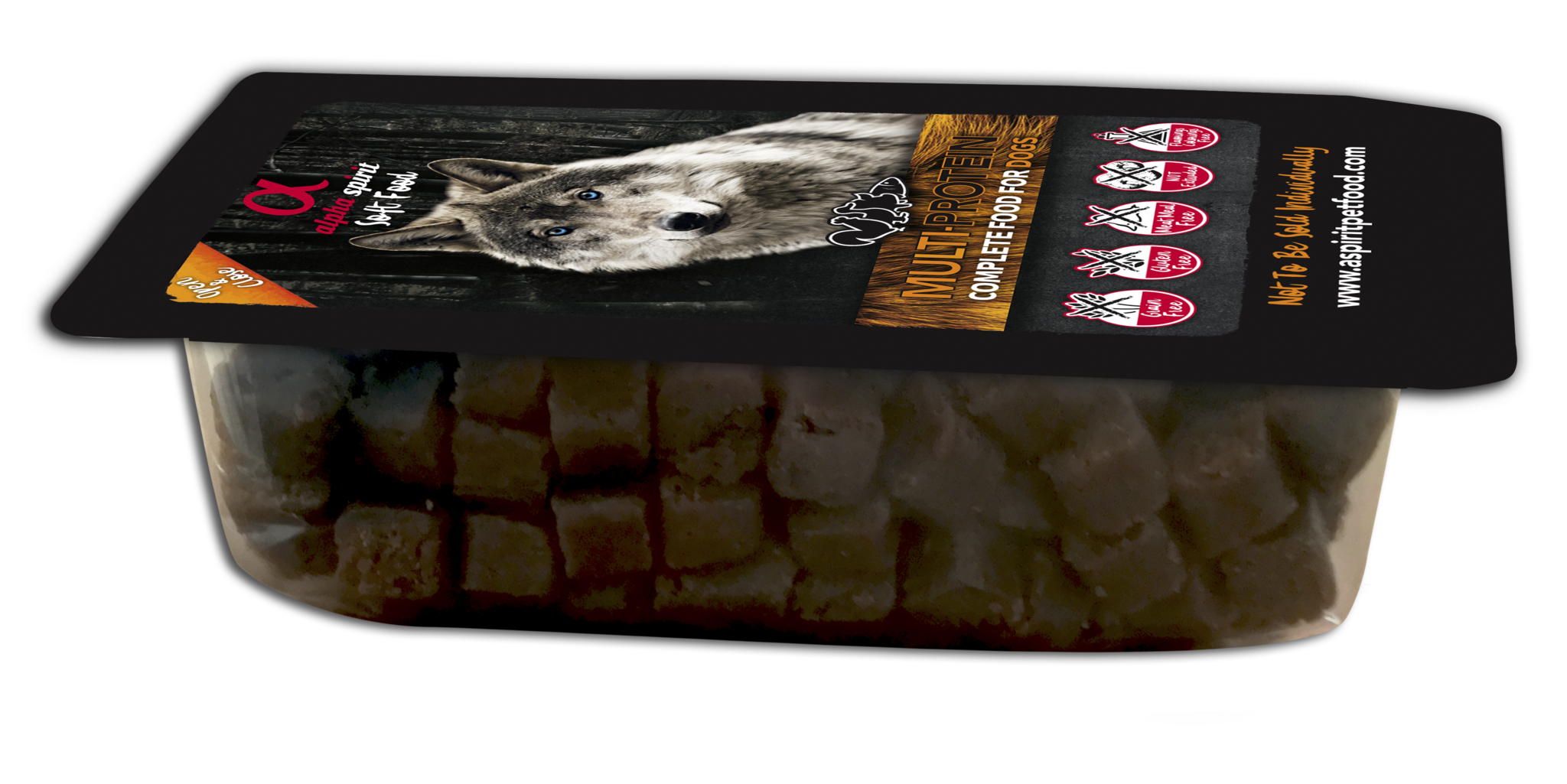 Alpha Spirit Multi-Protein poolmärg koertoit, 9 kg - Image 2