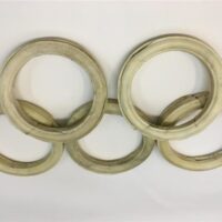 Pressitud nahast ring