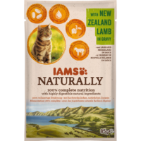 Iams Cat Naturally lambalihaga märgtoit kassidele, 85 g