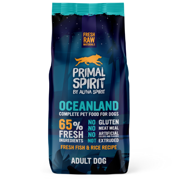 Primal Spirit Oceanland külmpressitud koeratoit