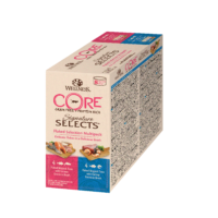 Wellness CORE Flaked Selection Multipack - 8 x 79 g, märgtoit kassidele