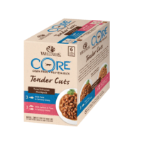 Wellness CORE Tender Cuts Selection Multipack kalavalik - 6 x 85 g, märgtoit kassidele