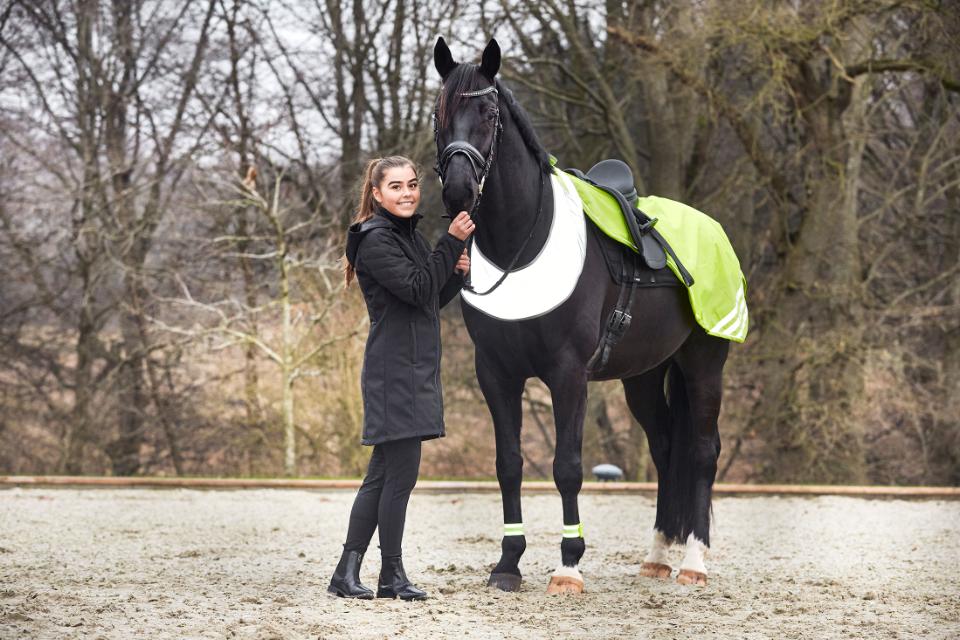 HG Jamie helkuritega ratsutamistekk + kaelus - Image 2