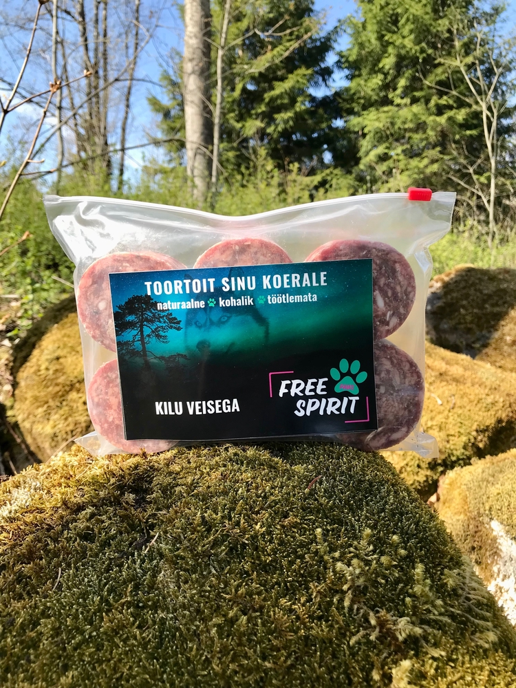 Free Spirit Paws kilu veisega toortoit koertele - Image 2