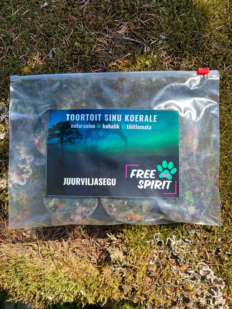 Free Spirit Paws juurviljasegu koertele, 250 g - Image 3