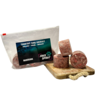 Free Spirit Paws mahekanast toortoit koertele