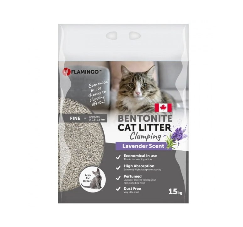 Flamingo lavendliga kassiliiv, 15 kg