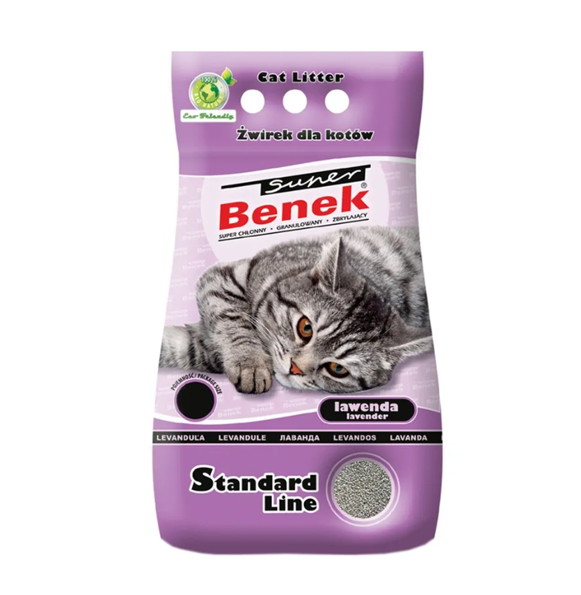 Certech Super Benek Standard lavendliga kassiliiv, 10 L