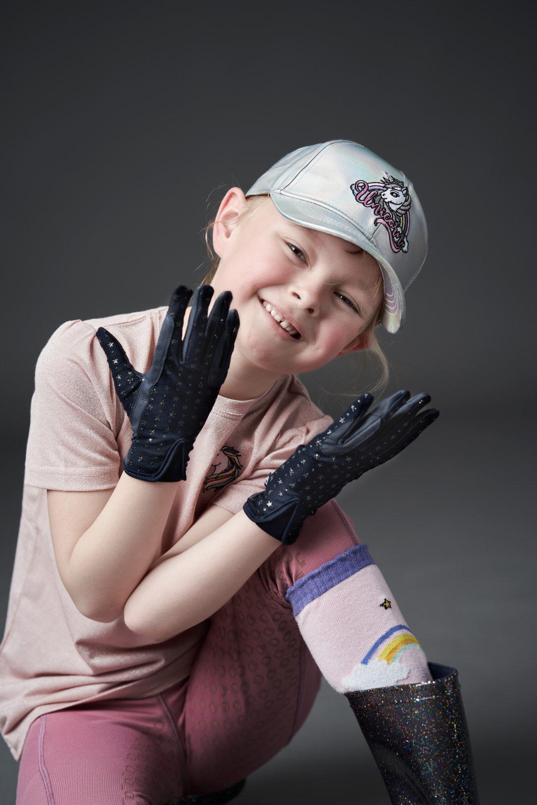 EQ Maude Mesh Kids ratsutamiskindad lastele - Image 2