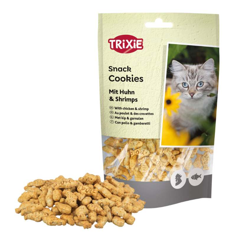 Küpsised kana ja krevettidega kassidele