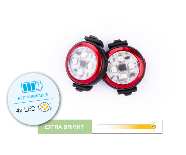 Curli Luumi Safety LED tuluke, 2 tk - Image 6